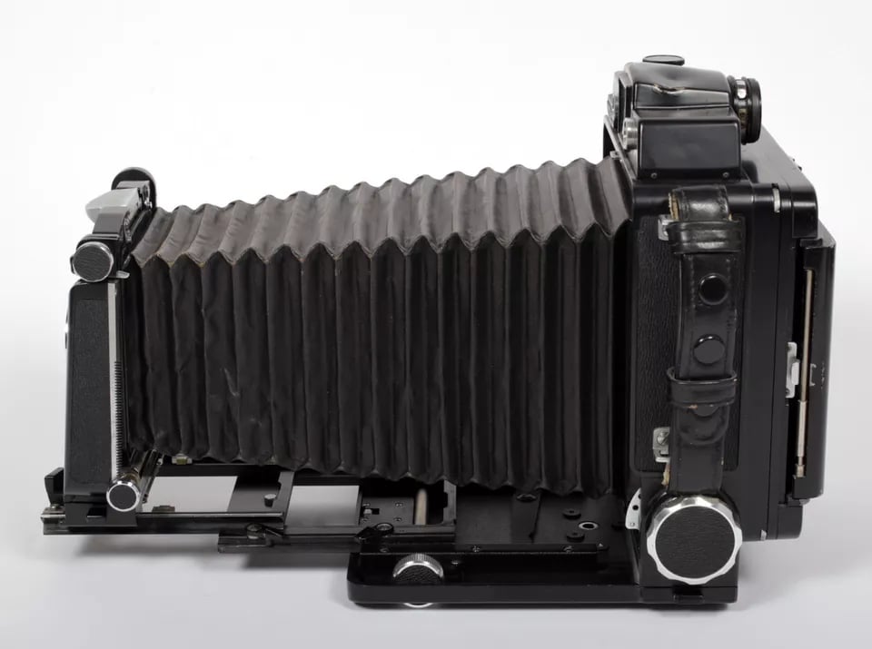 Wista 45RF 4X5 Field camera with 135mm + 215mm Lenses +